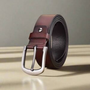 Men’s Vintage Brown Leather Belt