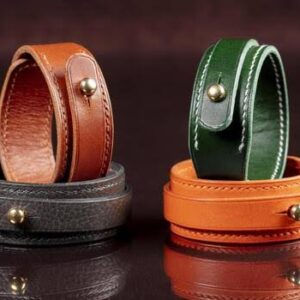 Minimalist Leather Wrap Bracelet