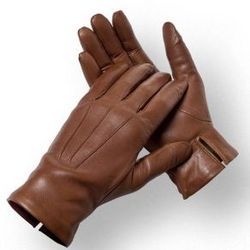 Men’s Classic Leather Gloves – Brown